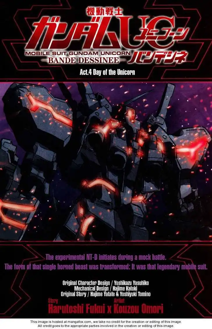 Gundam UC: Bande Dessinee Chapter 4 1